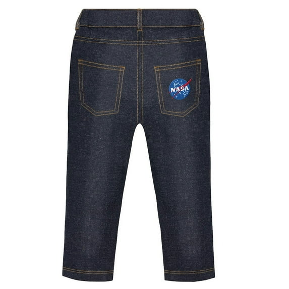 Creative Knitwear Infant and Toddler Jeans with NASA Embroidery