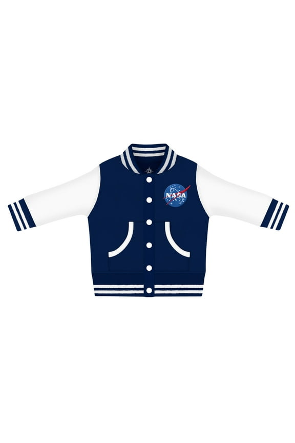 Infant and Toddler Varsity Jacket with NASA Embroidery