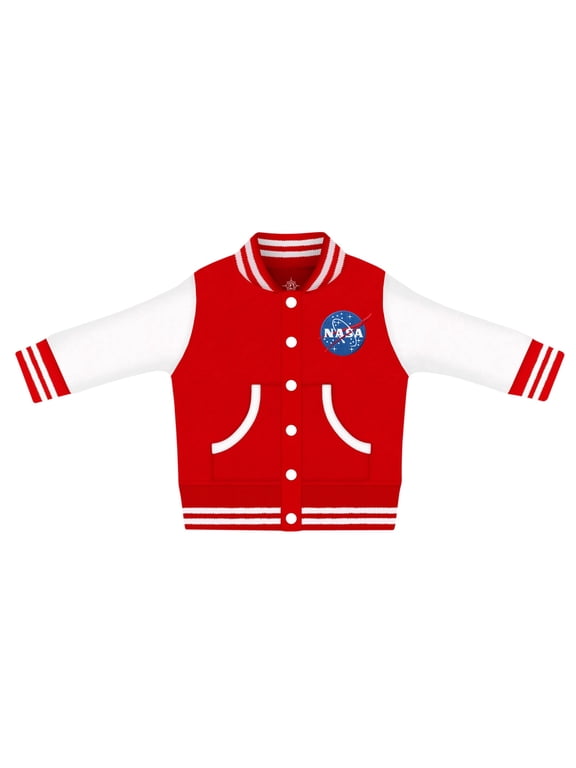 Infant and Toddler Varsity Jacket with NASA Embroidery