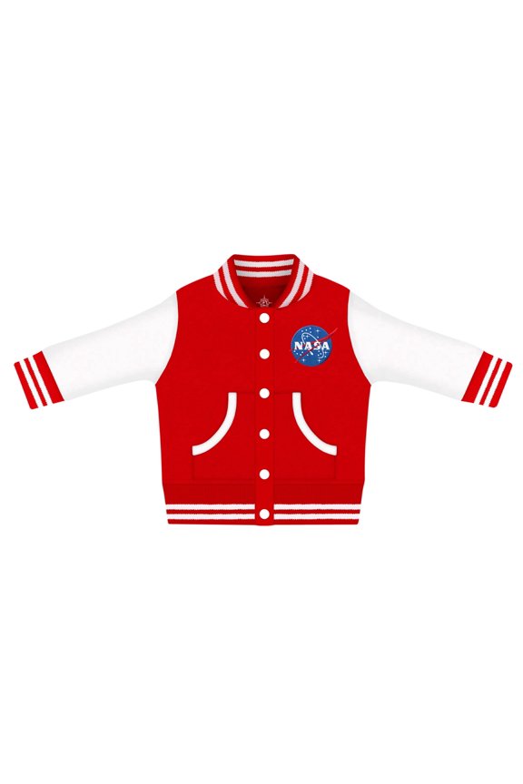 Infant and Toddler Varsity Jacket with NASA Embroidery