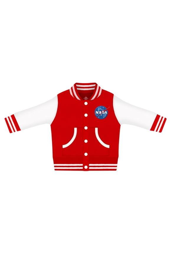 Infant and Toddler Varsity Jacket with NASA Embroidery