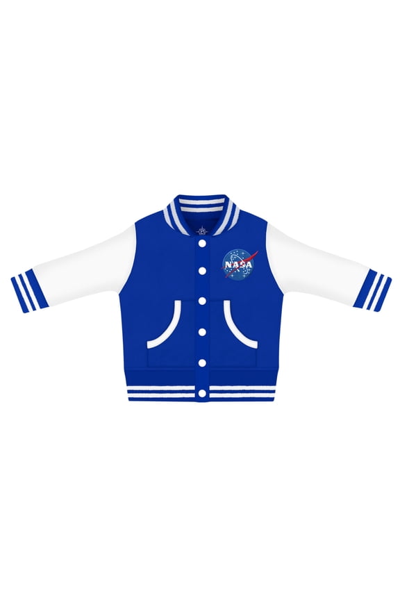 Infant and Toddler Varsity Jacket with NASA Embroidery