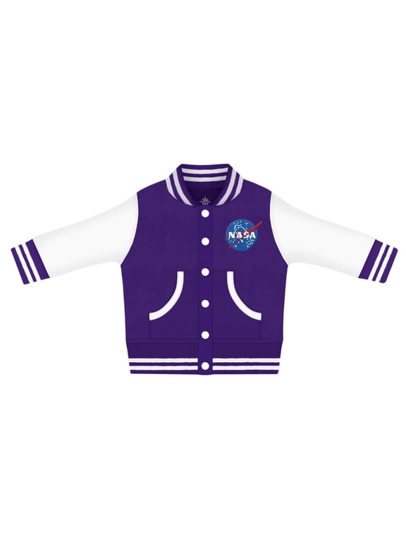 Infant and Toddler Varsity Jacket with NASA Embroidery