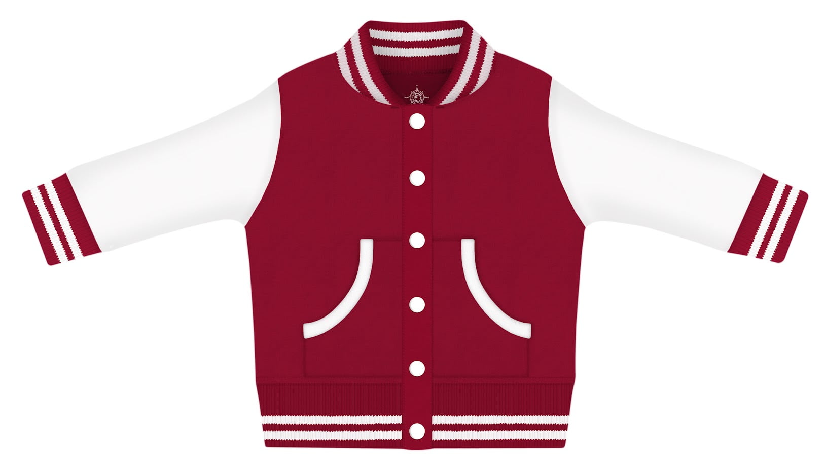 Creative Knitwear Alabama Crimson Tide Ragland Shirt For Baby & Toddler - Officially Licensed, 2T, Crimson, 100% Cotton