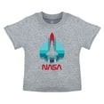 thumbnail image 1 of Creative Knitwear NASA Launch Boy's and Girl's Tee Shirts - Infant and Toddler, Oxford, 24 Months, 1 of 1