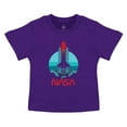 thumbnail image 1 of Creative Knitwear NASA Launch Boy's and Girl's Tee Shirts - Infant and Toddler, Purple, 0-3 Months, 1 of 1
