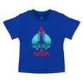thumbnail image 1 of Creative Knitwear NASA Launch Boy's and Girl's Tee Shirts - Infant and Toddler, Royal, 3T, 1 of 1