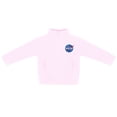 thumbnail image 1 of Creative Knitwear Infant & Toddler Pink Polar Fleece Full Zip Jacket with Nasa Embroidered Appliqué, Sizes 12M - 4T, 1 of 4