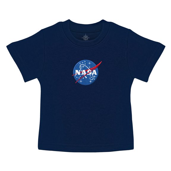 Creative Knitwear Toddler T-Shirt with NASA Embroidery