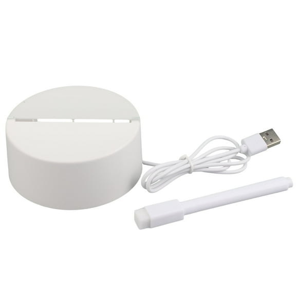 Creative LED Night Light USB Message Board for Home Decoration with Pen