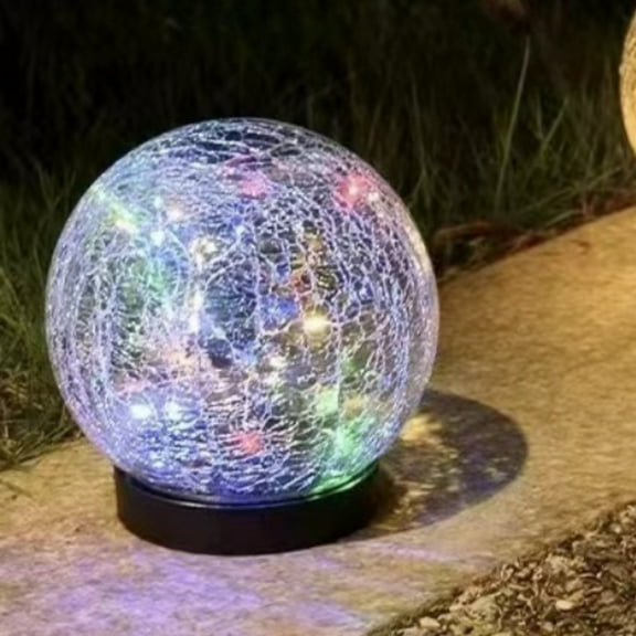 Creative LED Solar Crack Buried Light IP65 Outdoor Waterproof Courtyard Garden Villa Landscape Decoration Atmosphere Lighting