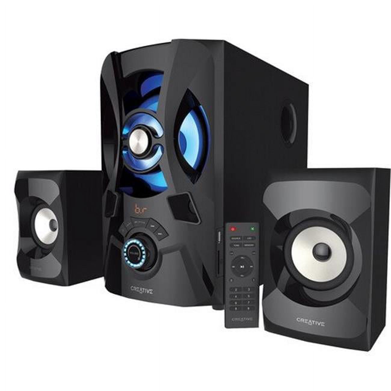 Creative Labs  60W SBS E2900 2.1 Bluetooth Speaker System&#44; Black - image 1 of 1