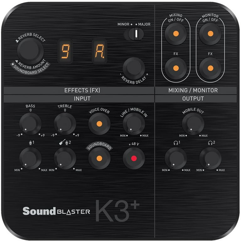 Creative Labs SB172000001 K3 Plus Audio Mixer Sound Blaster