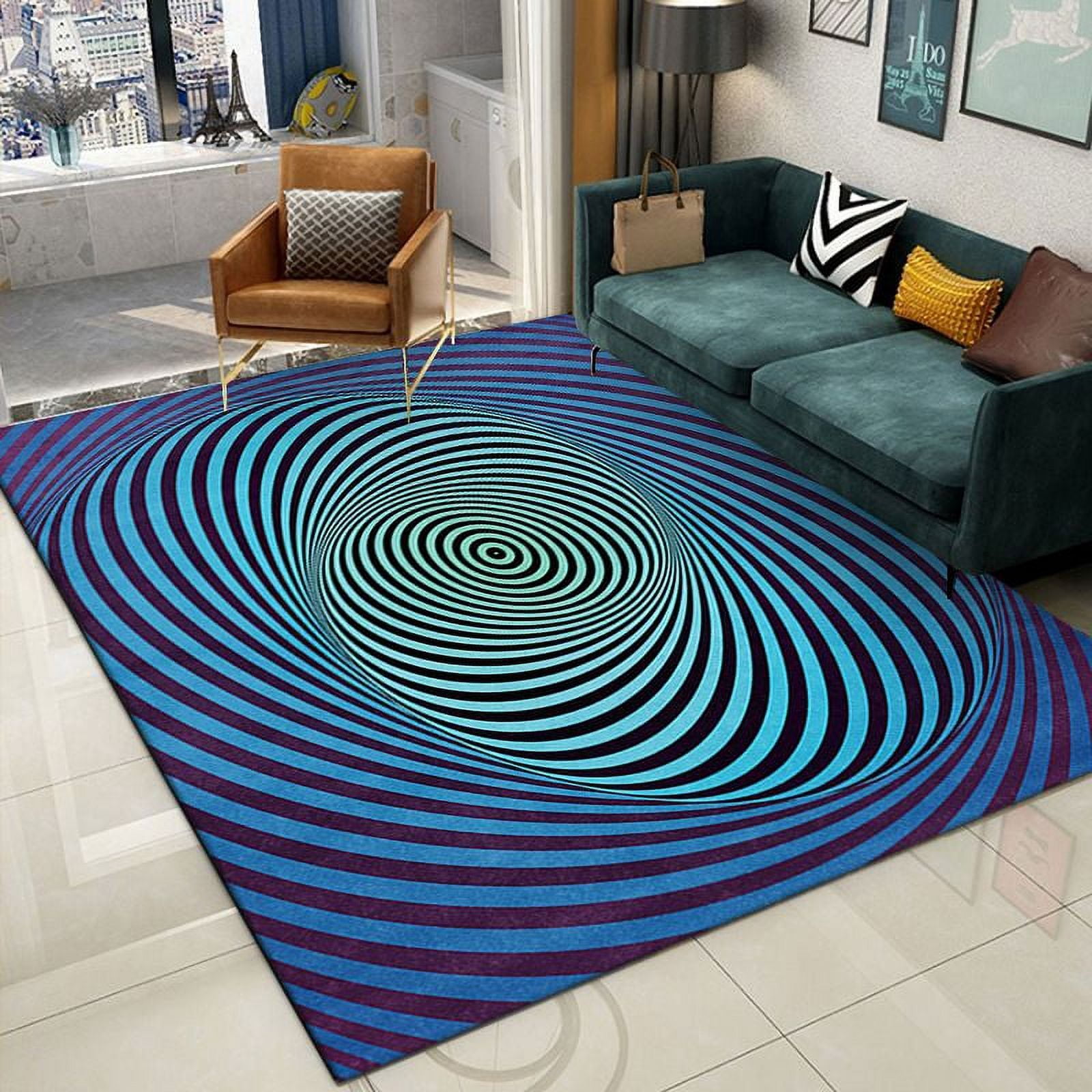 Creative Large Rugs for Living Room Sofa 140x200cm Fashion Visual n ...