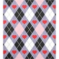 thumbnail image 1 of Creative Lattice Love Heart Dishwasher Magnet Cover Front Door Decorative Refrigerator Covers Magnetic Sheet Sticker Wash Machine Fridge Panel Decal for Kitchen Appliance 23x26 in, 1 of 6