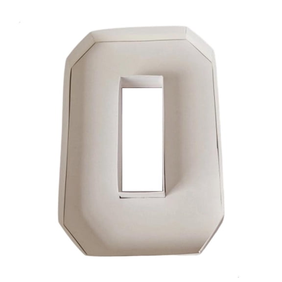 Creative Letter Shape Food Storage Box Biodegradable Candy Holder Container For Travel Picnics Event