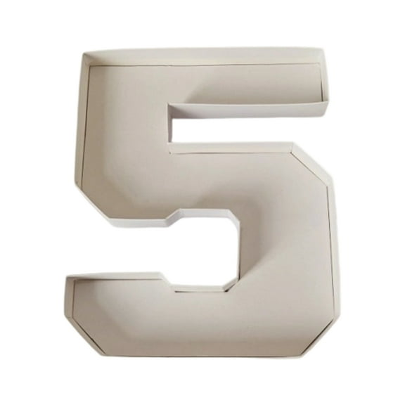 Creative Letters Snack Container For Candy Nuts Chocolates Holder Food Fillable