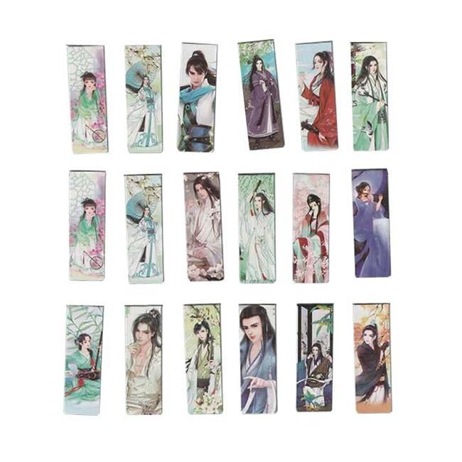 Creative Lovely Classical Style Bookmarks, Ideal Gift for Friends, Set of 18