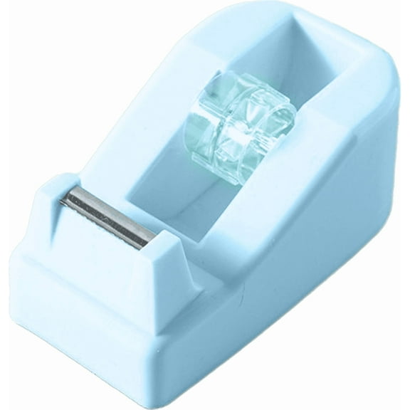 Creative Macaroon Tape Dispenser - Colorful Plastic Tape Holder with Built-in Cutter for Easy Use, Ideal for Home and Office, Lightweight and Portable Design in Multiple Vibrant Colors