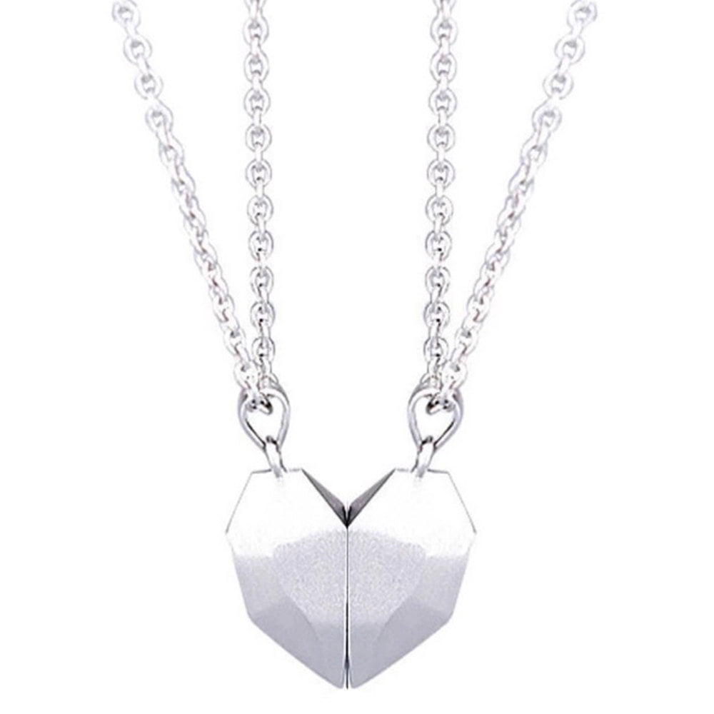 Couple Magnetic Heart Necklace – AnnaJewelBox