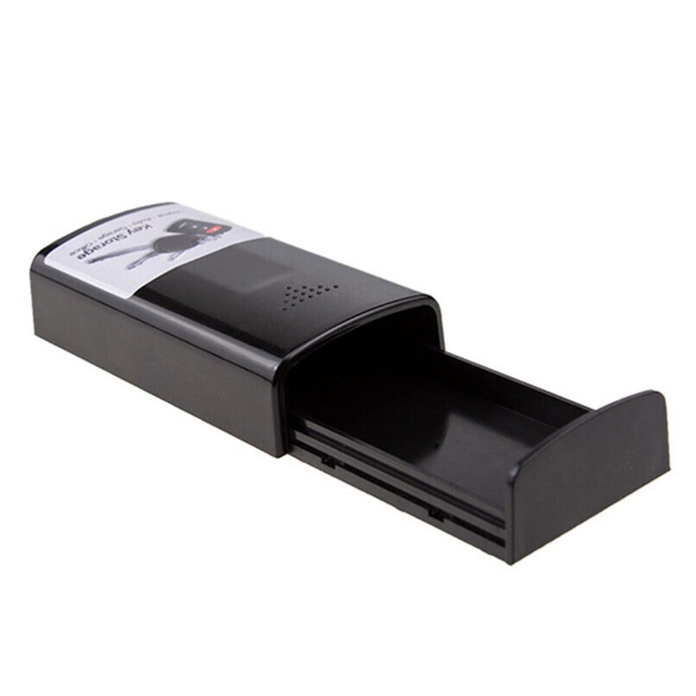 Creative Black Key Safe Box Car Key Holder Hidden Storage Outdoor Stash