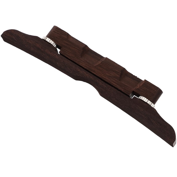 HEANUJJ Wooden Redwood Mandolin Bridge Replacement Multi Color Instrument Accessory