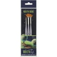 thumbnail image 1 of Creative Mark 3 Piece Micro Detail Paint Brush Set, Mini Paintbrushes for Acrylic, Watercolor, Oil, Face, Nail, Scale Model Painting & Line Drawing, 1 of 5