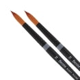 thumbnail image 1 of Creative Mark Beste Golden Taklon Bushy Round #2 - 2 Pack Artist Brush, Professional Watercolor Brushes, For Acrylic Painting, Short Handle, Sharp Edges, Hand-Tied & Shaped, 1 of 7