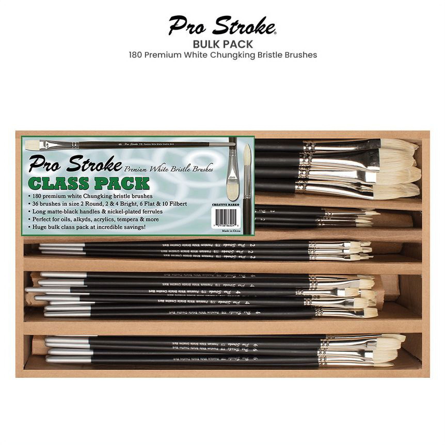 Creative Mark Pro-Stroke Powercryl Acrylic Brush, Filbert #6