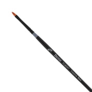 Creative Mark Beste Golden Taklon Filbert #6 Artist Brush, Professional Watercolor Brushes, For Acrylic Painting, Short Handle, Sharp Edges, Hand-Tied & Shaped