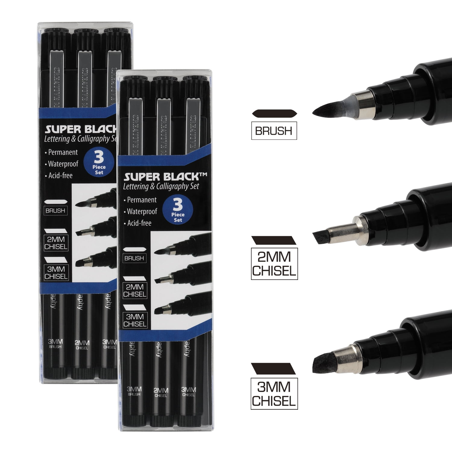 The Best Set of Black Disposable Drawing Pens for Artists and Writers –