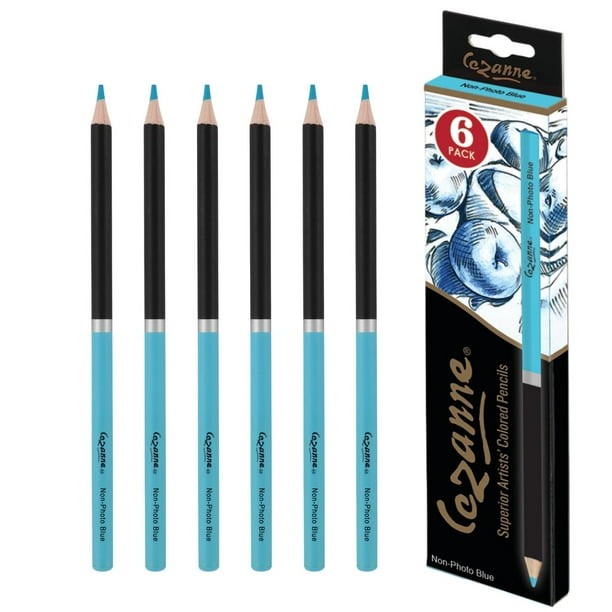 Creative Mark Cezanne Premium Colored Pencils NonPhoto Blue 6 Pack
