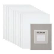 Creative Mark Cotton Canvas Panels 4x4" - 12 Pack - Professional Quality Fine Weave Acrylic Primed Artist Canvas Boards for Painting, Acrylics, Studios, & More