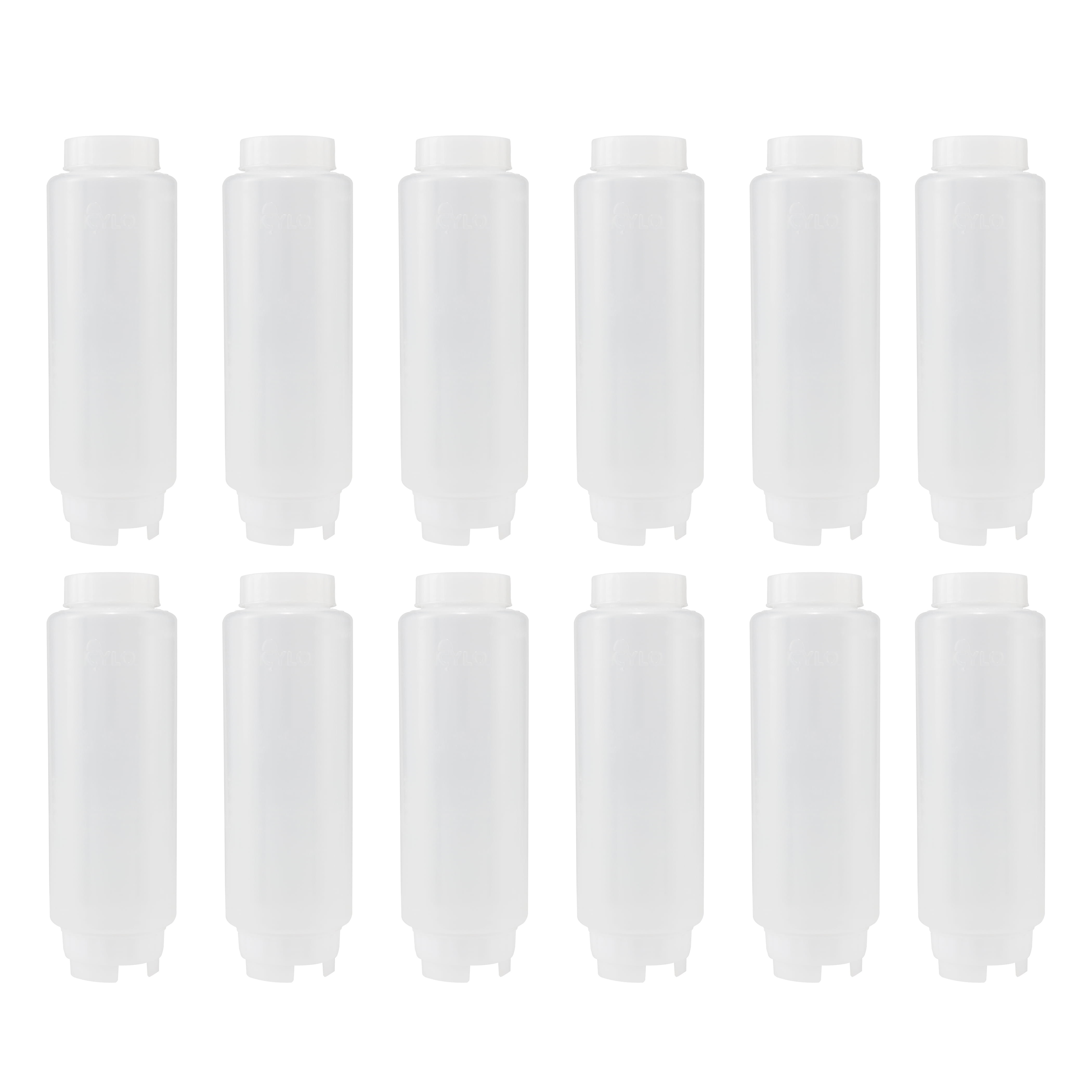 BUBABOX 10 Pcs 4 Oz Plastic Squeeze Bottles, Squirt Bottles with Twist Top  Cap and Funnels, Clear Pour Bottle Plastic, Paint Squeeze Bottle for Paint,  Glue, Crafts, Ink, Liquids, Oil 