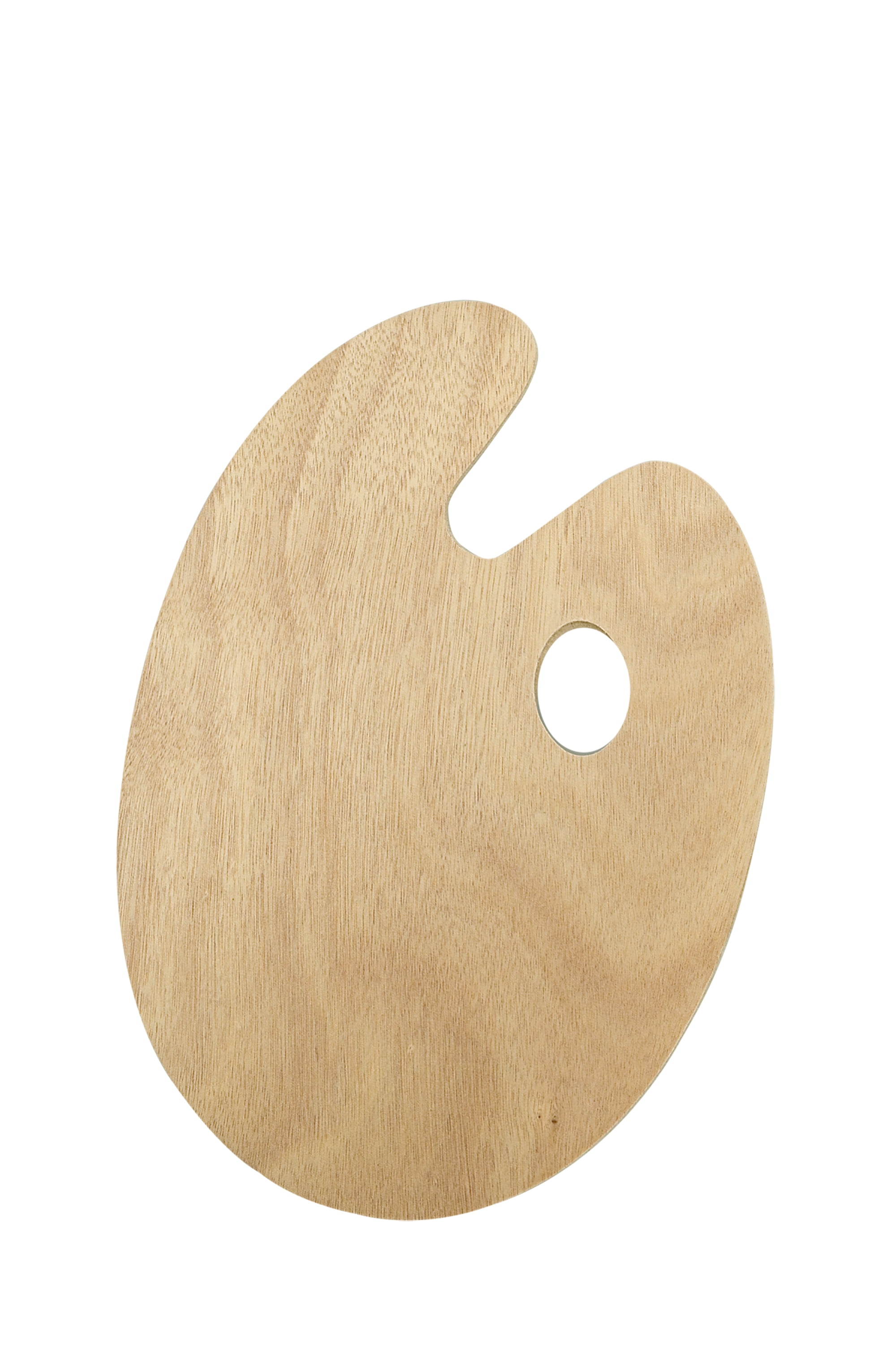 Creative Mark Deluxe Wood Palette For Use with Oil or Acrylic Paints, Oval 16"x20"