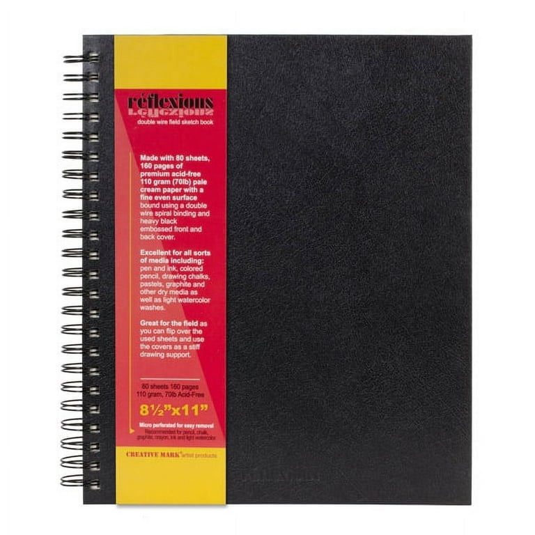 Reflexions Double Wire Sketch Book 8.5x11
