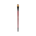 thumbnail image 1 of Creative Mark Ebony Splendor Long-Handled Synthetic Sable Paint Brush, Filbert # 20, Teijin Multi-Filament Hair, Handcrafted Synthetic Paint Brushes for Acrylic Painting, Watercolor Painting and More, 1 of 7