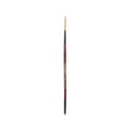 thumbnail image 1 of Creative Mark Ebony Splendor Short-Handled Synthetic Sable Paint Brush, Rigger # 2, Teijin Multi-Filament Hair, Handcrafted Synthetic Paint Brushes for Acrylic Painting, Watercolor Painting and More, 1 of 7