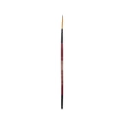 Creative Mark Ebony Splendor Short-Handled Synthetic Sable Paint Brush, Rigger # 2, Teijin Multi-Filament Hair, Handcrafted Synthetic Paint Brushes for Acrylic Painting, Watercolor Painting and More