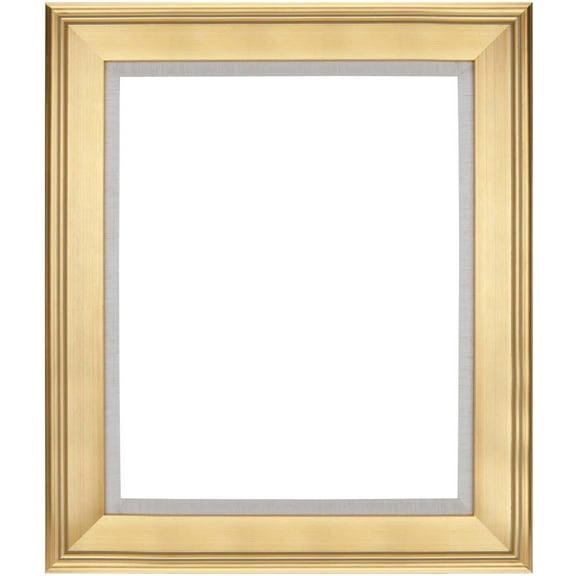 Creative Mark Elegant Plein Aire Gold Frame with Linen Liner |20x24" Ornate Picture Frames | High-End Open-Back Frame | Vintage Photo Frame | Gessoed Wood | 3-inch Wide Moulding | No Glass or Backing
