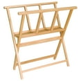 thumbnail image 1 of Creative Mark Folding Wood Large Print Rack - Perfect For Display of Canvas, Art, Prints, Panels, Posters, Art Gallery Shows, Storage Rack - [BeechWood Finish], 1 of 7