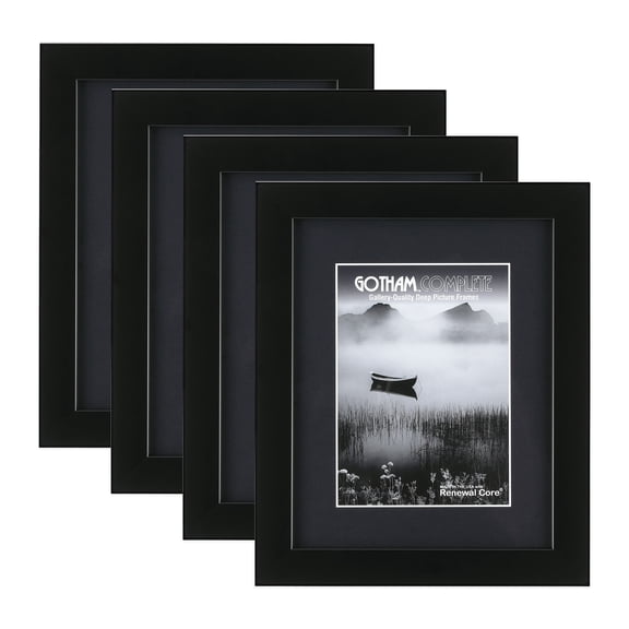 Creative Mark Gotham Deep Gallery Frames With Glass or Glazing & Backing - Assorted Sizes and Colors