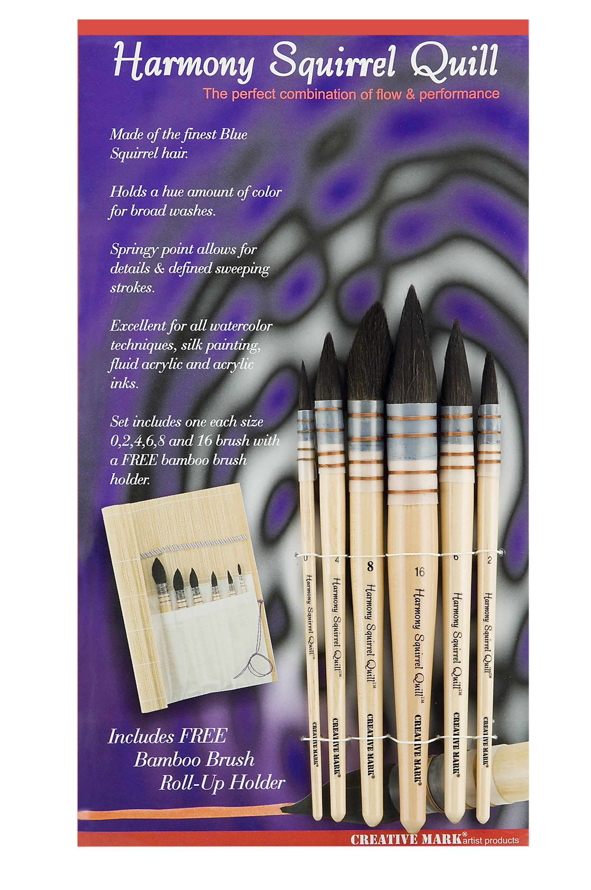 Creative Mark Scrubber Watercolor Brushes - Professional Watercolor Brushes  For Scrubbing, Blotting, Re-shaping Edges, And More! - # 16 : Target