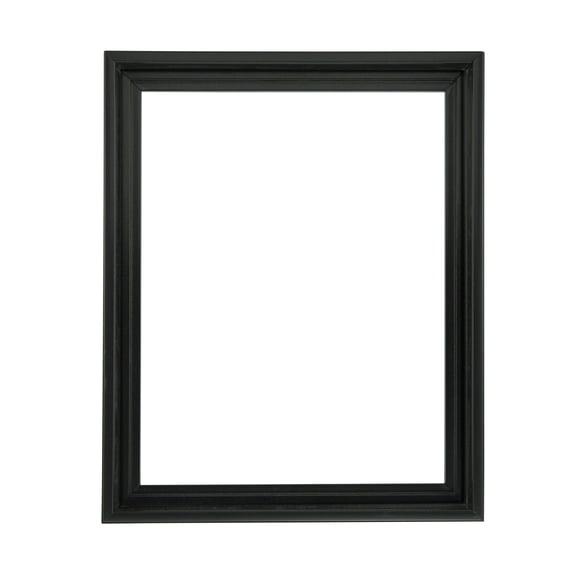 Creative Mark Illusions Floater Canvas Frame for 1-1/2" Deep Canvases, Black 6x6", Single - Floating Canvas Art Illusion - No Glass or Backing, Gallery Wall Display, Black Interior