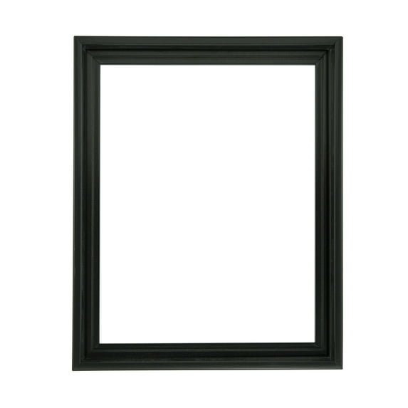 Creative Mark Illusions Floater Canvas Frame for 1-1/2" Deep Canvases, Black 6x6", Single - Floating Canvas Art Illusion - No Glass or Backing, Gallery Wall Display, Black Interior