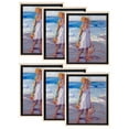 thumbnail image 1 of Creative Mark Illusions Floater Canvas Frame for 1-1/2" Deep Canvases, Natural 8x10", 6 Pack - Floating Canvas Art Illusion - No Glass or Backing, Gallery Wall Display, Black Interior, 1 of 7