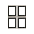 thumbnail image 1 of Creative Mark Illusions Floater Frame For 3/4" Deep Canvases - 12x12" Antique Silver - No Glass or Backing - Wood Composite Floating Illusion Frame for Canvas Paintings- With Hanging Hardware, 1 of 7