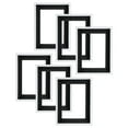 thumbnail image 1 of Creative Mark Illusions Floater Frame For 3/4" Deep Canvases - 5x7" White - No Glass or Backing - Wood Composite Floating Illusion Frame for Canvas Paintings- With Hanging Hardware, 1 of 7