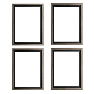 Pixy Canvas 18x24 inch Floater Frames for Canvas Paintings | Floater Frame  for Stretched Canvas and Canvas Panels | 1-3/8 Thick for 3/4 Deep Canvas
