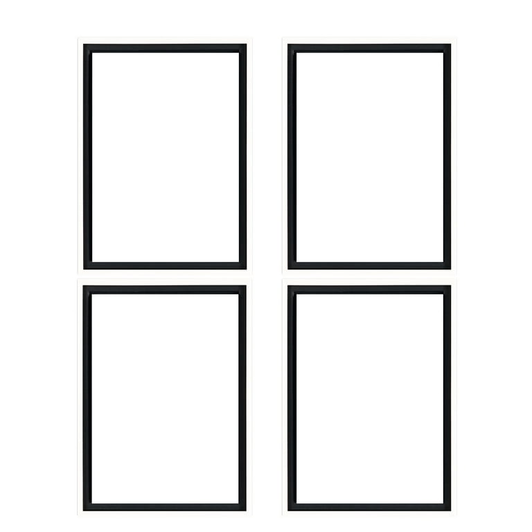 Creative Mark Illusions Floater Frames - 16x20 White - 4 Pack of ¾'' Deep  Floating Frames for Stretched Canvas Paintings, Artwork, and More 